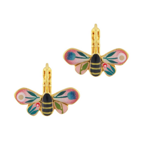 Taratata - Lever Back Butterfly Earrings