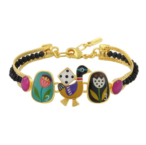 Taratata - Flower & Duck Bracelet