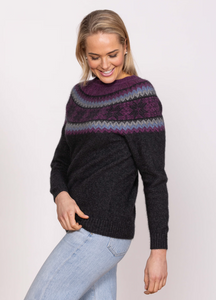 Noble Wilde - Norwdarn Womens Sweater - Jungle Base