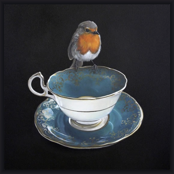 Jane Crisp - Box Framed - Robin's Rest - XS