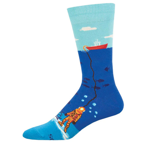 Mens - Socks - Deep Sea Diver