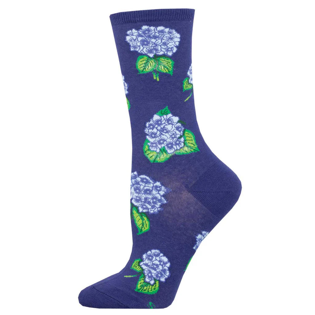 Socks - Womens - Hydrangeas