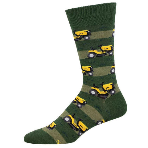 Mens - Socks - Lawn Mower