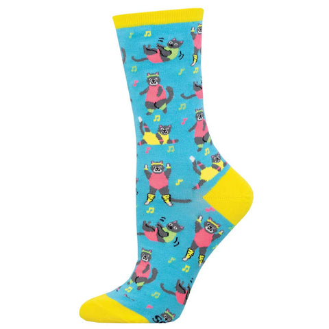 Socks - Womens - Exercise Cats