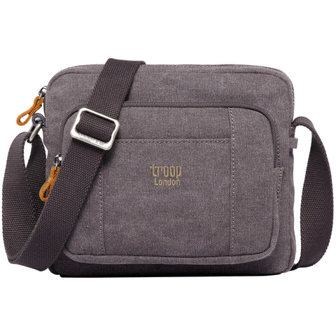 Classic Canvas - Across Body Bag - Charcoal - TRP0235