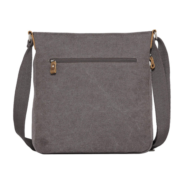 Classic Canvas - Across Body Bag - Charcoal - TRP0236