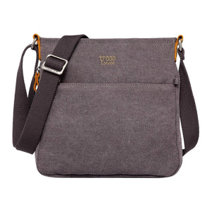 Classic Canvas - Across Body Bag - Charcoal - TRP0237