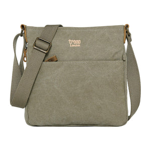 Classic Canvas - Across Body Bag - Khaki - TRP0237