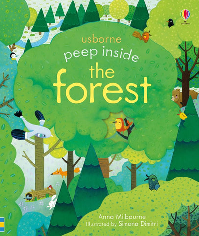 Usborne Book - Peep Inside - The Forest