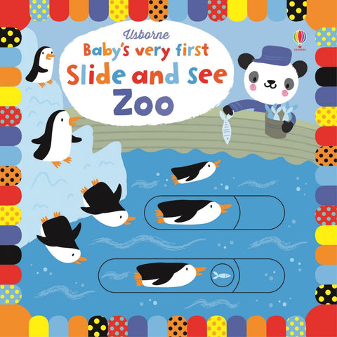 Usborne Book - Slide and See - Zoo