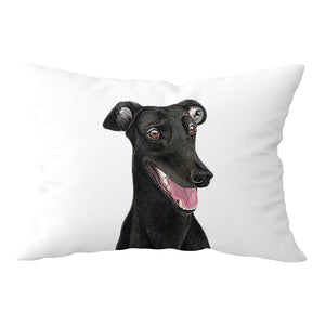 Pillowcase  - Lil the Greyhound