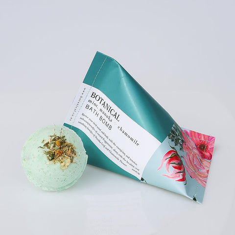 Bath Bomb - Mint, Manuka & Chamomile