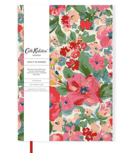 A5 Clothbound Notebook - Painterly FLoral