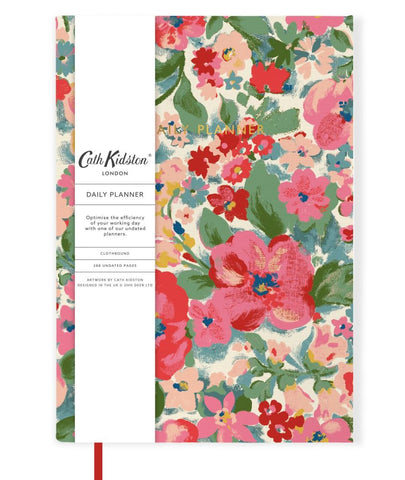 A5 Clothbound Notebook - Painterly FLoral