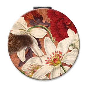 Wolfkamp & Stone - Compact Mirror - Kiwi and Clematis