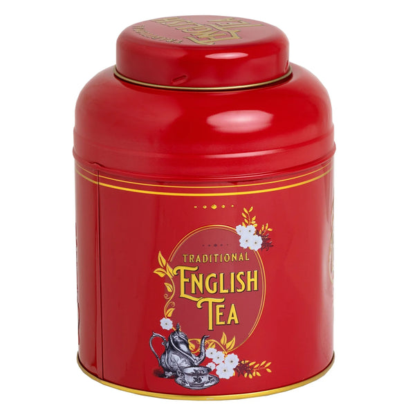 New English Teas - Vintage Victorian Tea Caddy - English Breakfast