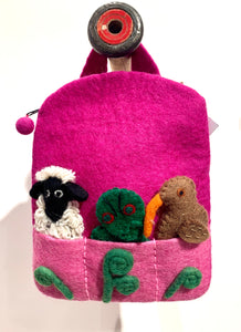 Felt Finger Puppet Back Pack