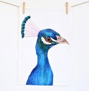 Tea Towel - Peacock
