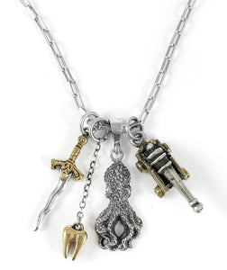 Nick Von K  Tooth and Nail Charm Pendant
