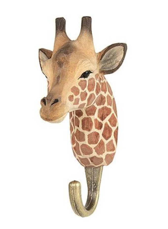 Wooden Giraffe Hook