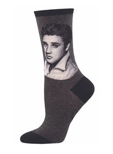 Socks - Womens - Elvis Portrait