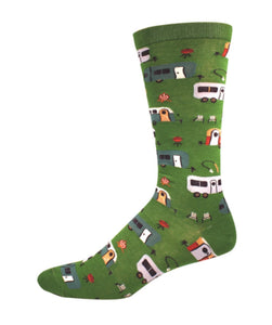 Socks - Mens - Camptown - Green