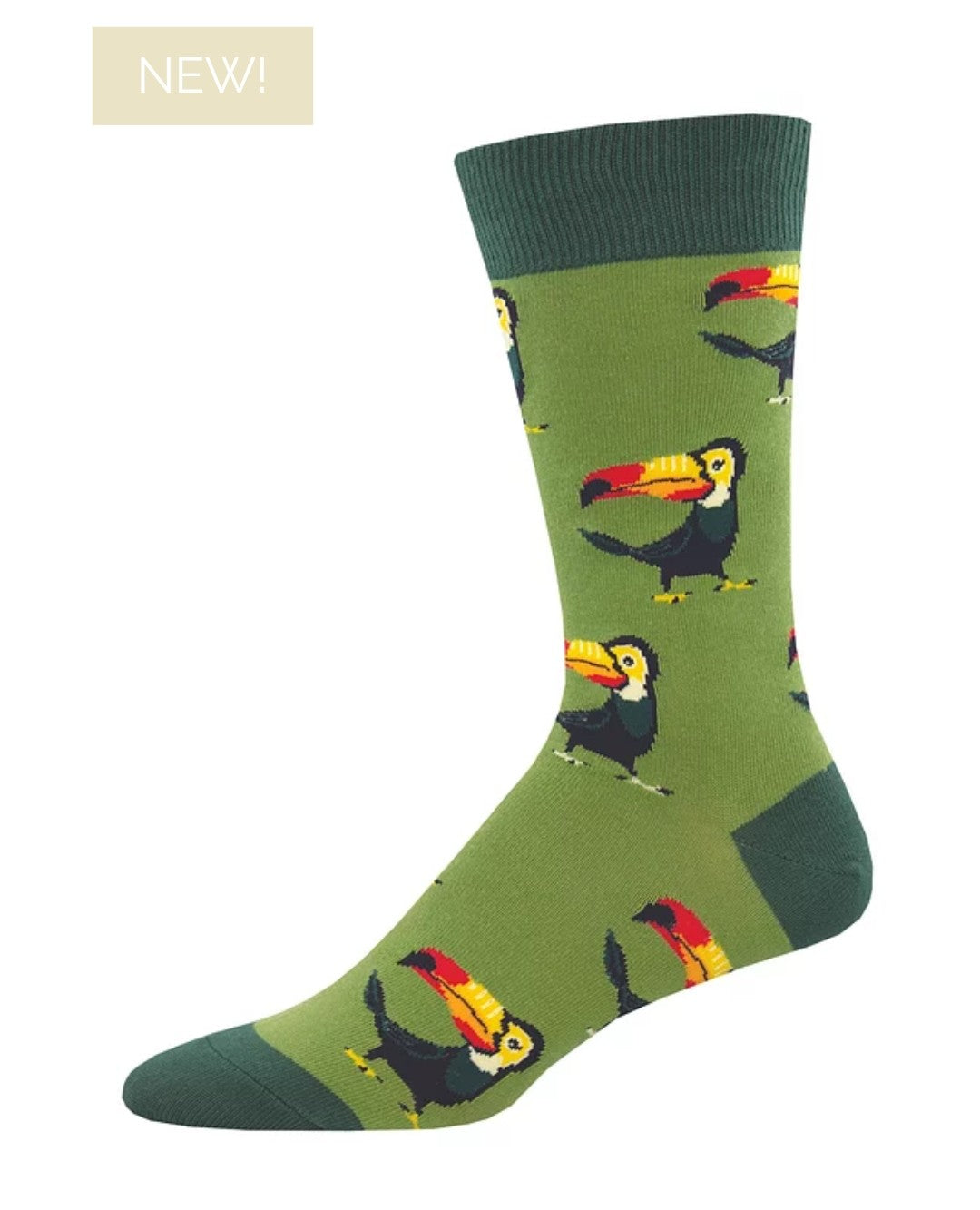 Socks - Mens - Tropical Toucan