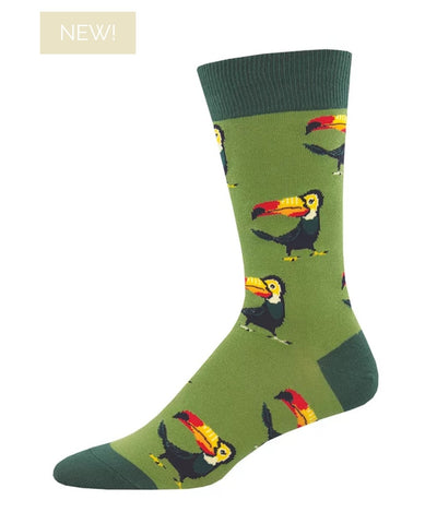 Socks - Mens - Tropical Toucan