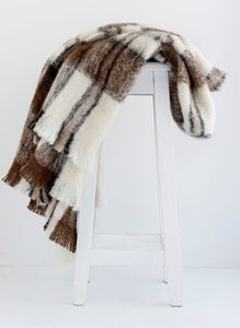 Windermere - Alpaca - Blanket/Throw - Apache