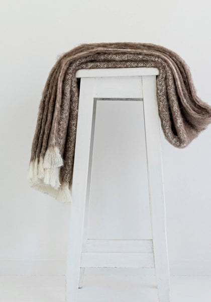 Windermere - Alpaca - Blanket/Throw - Pumice