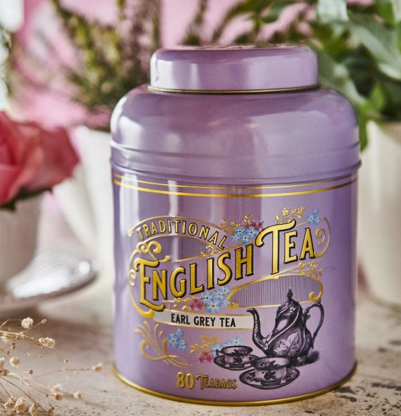 English Tea - Victorian Tea Caddy - Earl Grey
