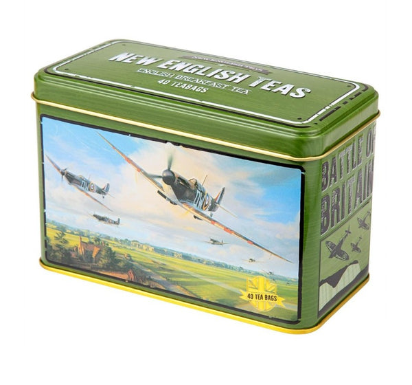 English Tea - Spitfire Tin - Breakfast Tea - 40 Teabags