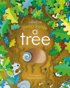 Usborne Book - Peep Inside - A Tree