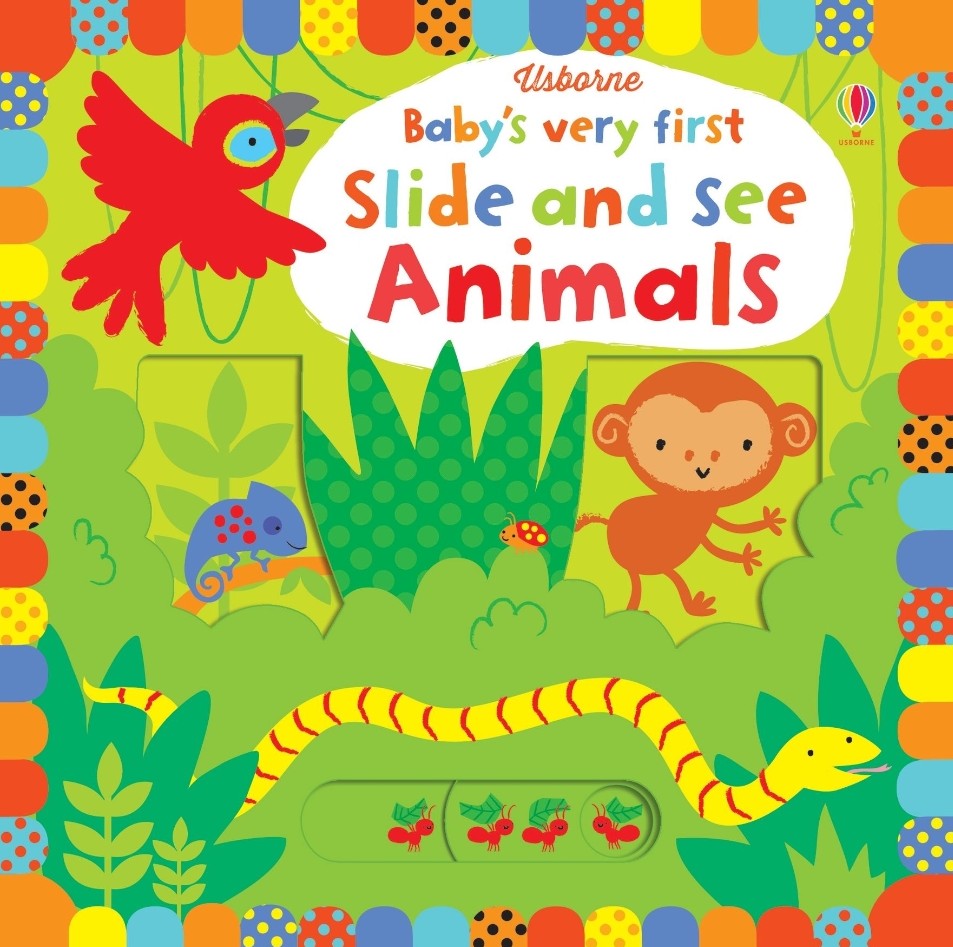 Usborne Book - Slide and See - Animals