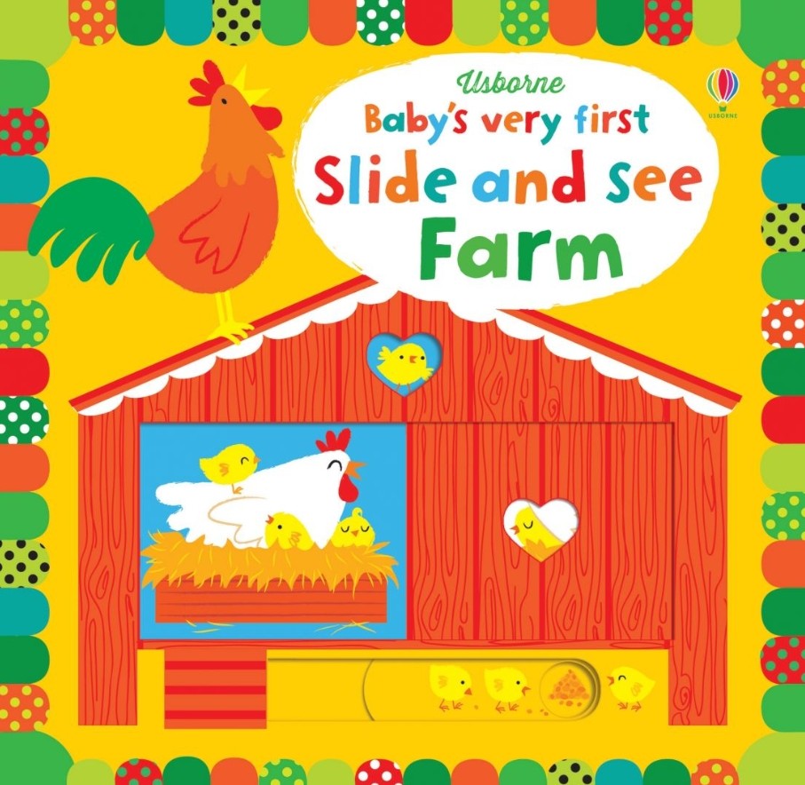 Usborne Book - Slide and See - Farm