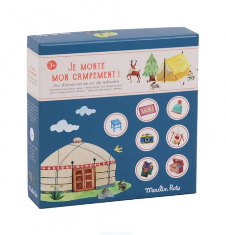 Moulin Roty - Je Monte Mon Campement - Memory Game