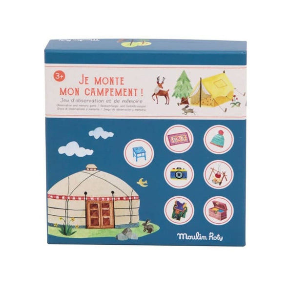 Moulin Roty - Je Monte Mon Campement - Memory Game