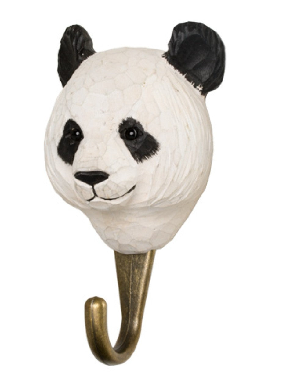 Wooden Animal Hook - Panda