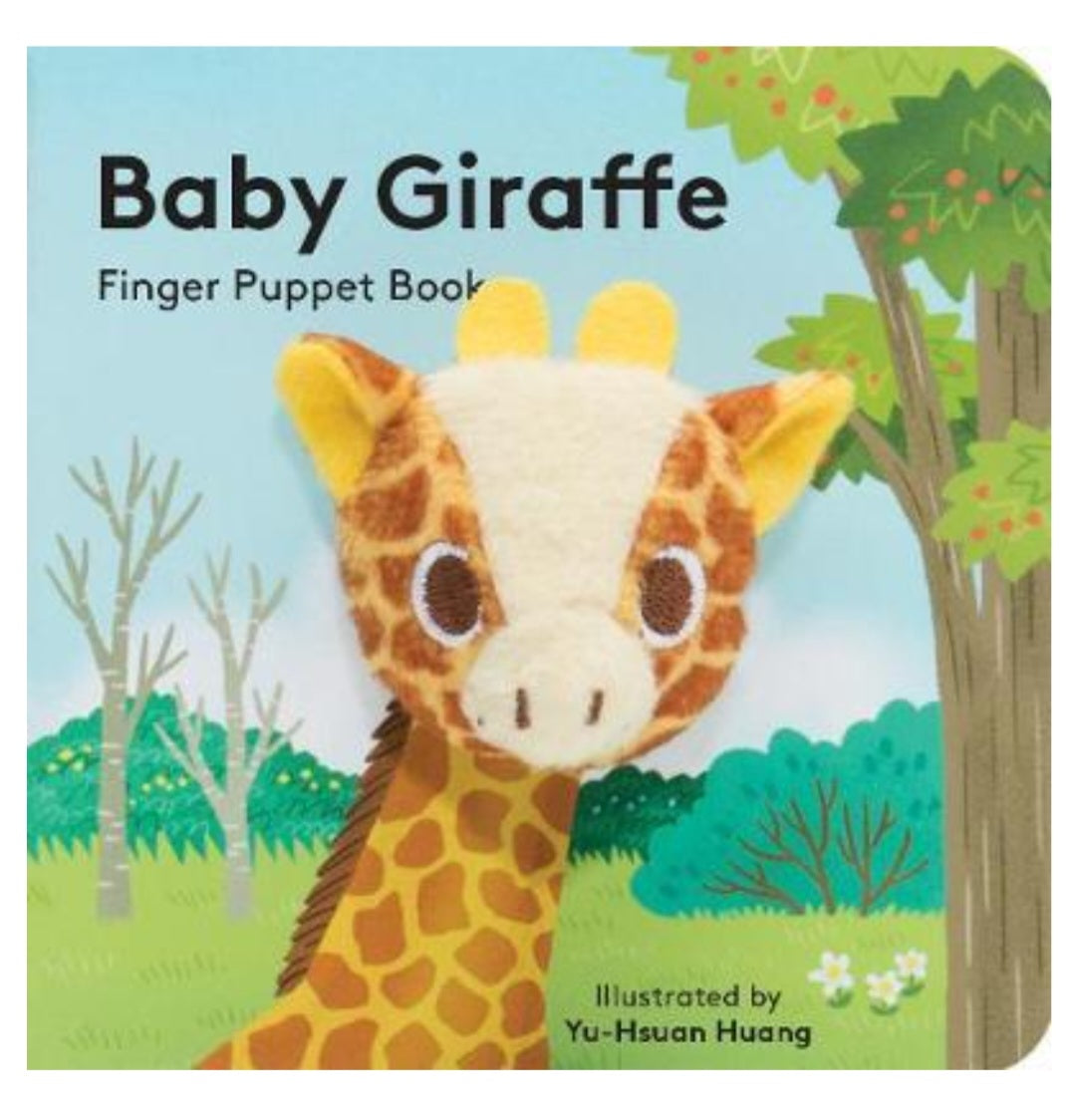 Book - Baby Giraffe Finger Puppet