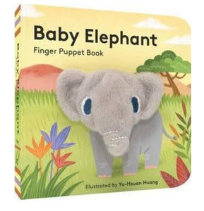 Book - Baby Elephant Finger Puppet